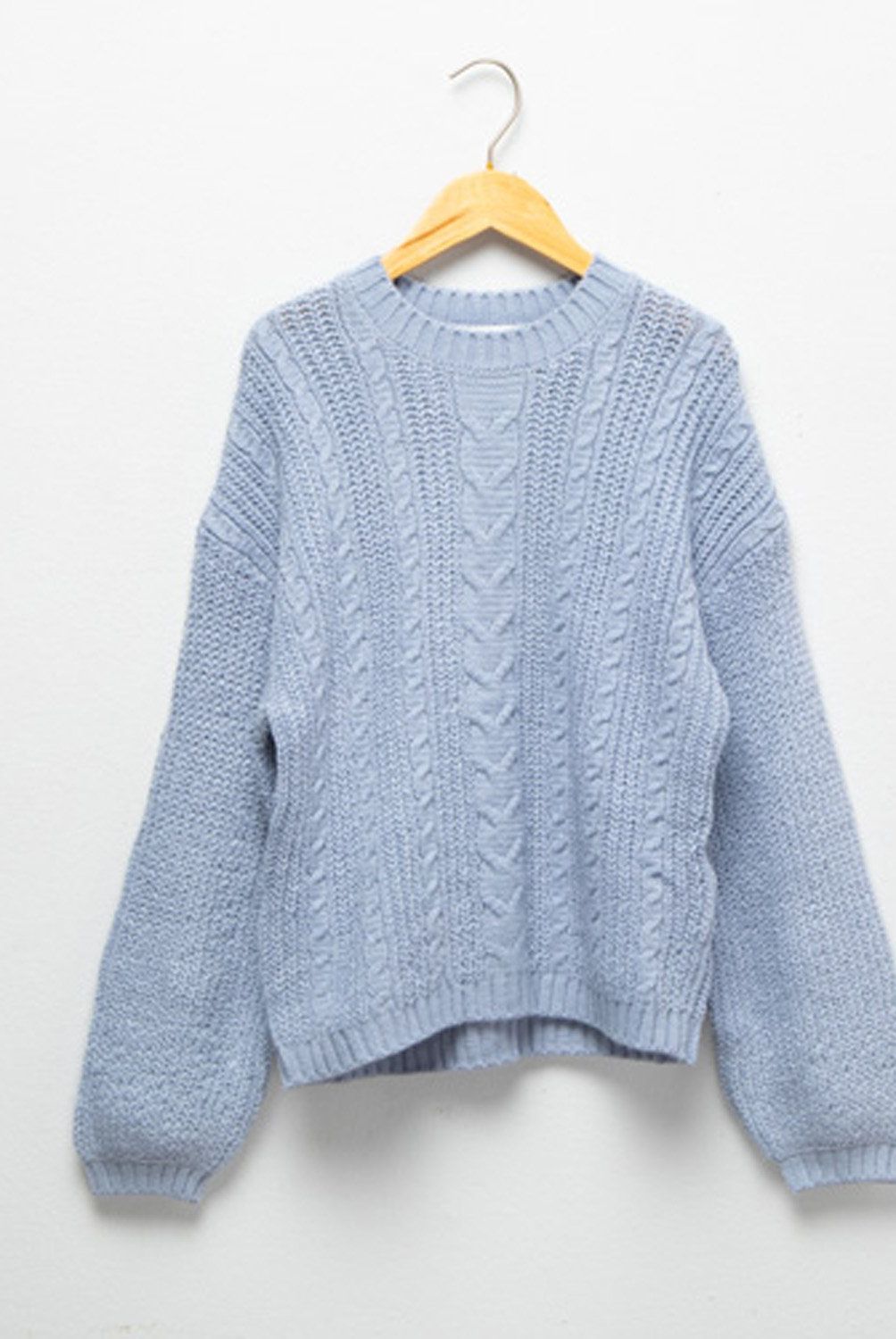 MANGO KIDS - Sweater Punto Trenzado Niña Mango Kids