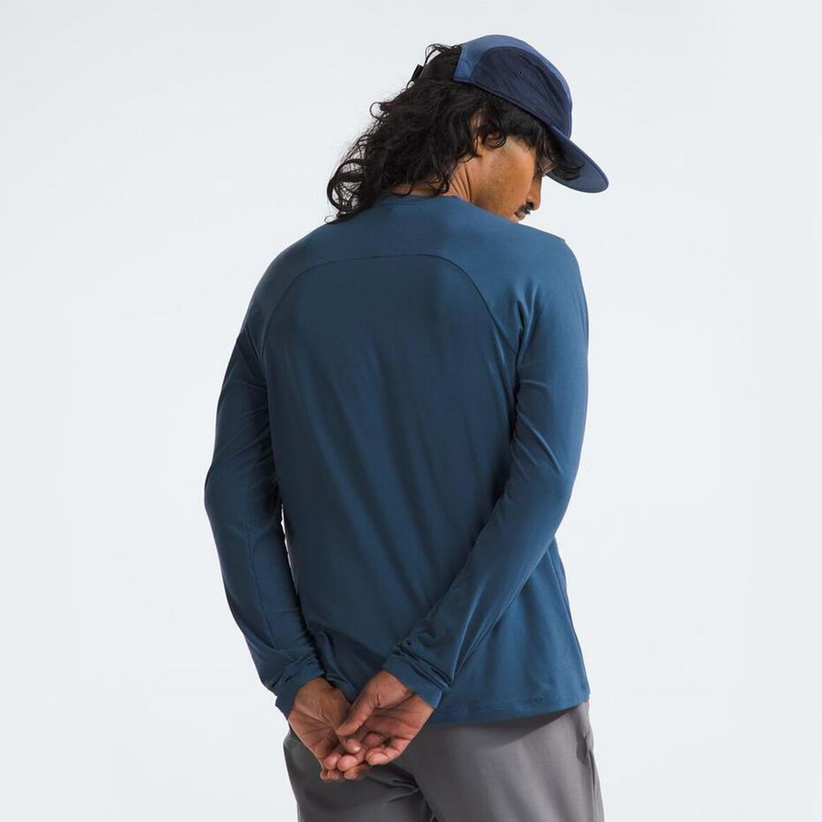 THE NORTH FACE - Polera Manga Larga Deportiva Dune Sky Hombre The North Face