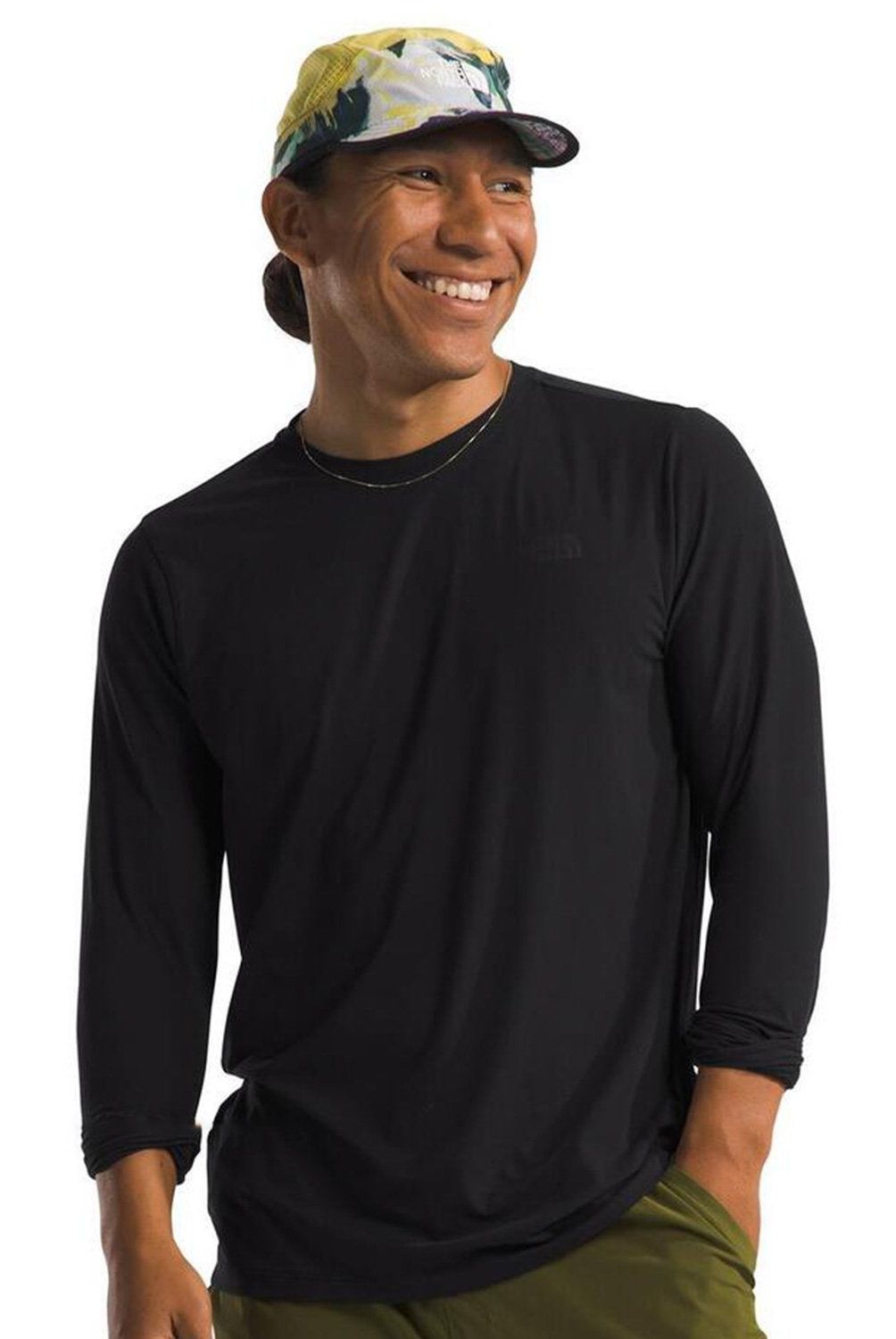 THE NORTH FACE - Polera Manga Larga Deportiva Dune Sky Hombre The North Face