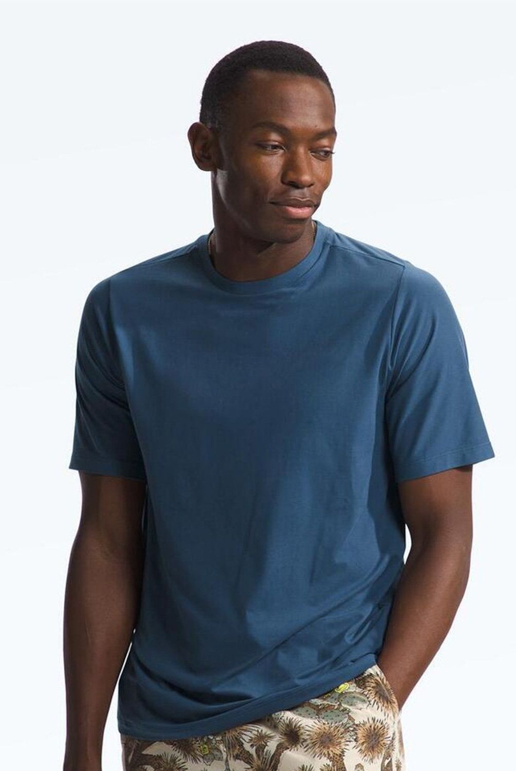 THE NORTH FACE - Polera Manga Corta Deportiva Dune Sky Hombre The North Face