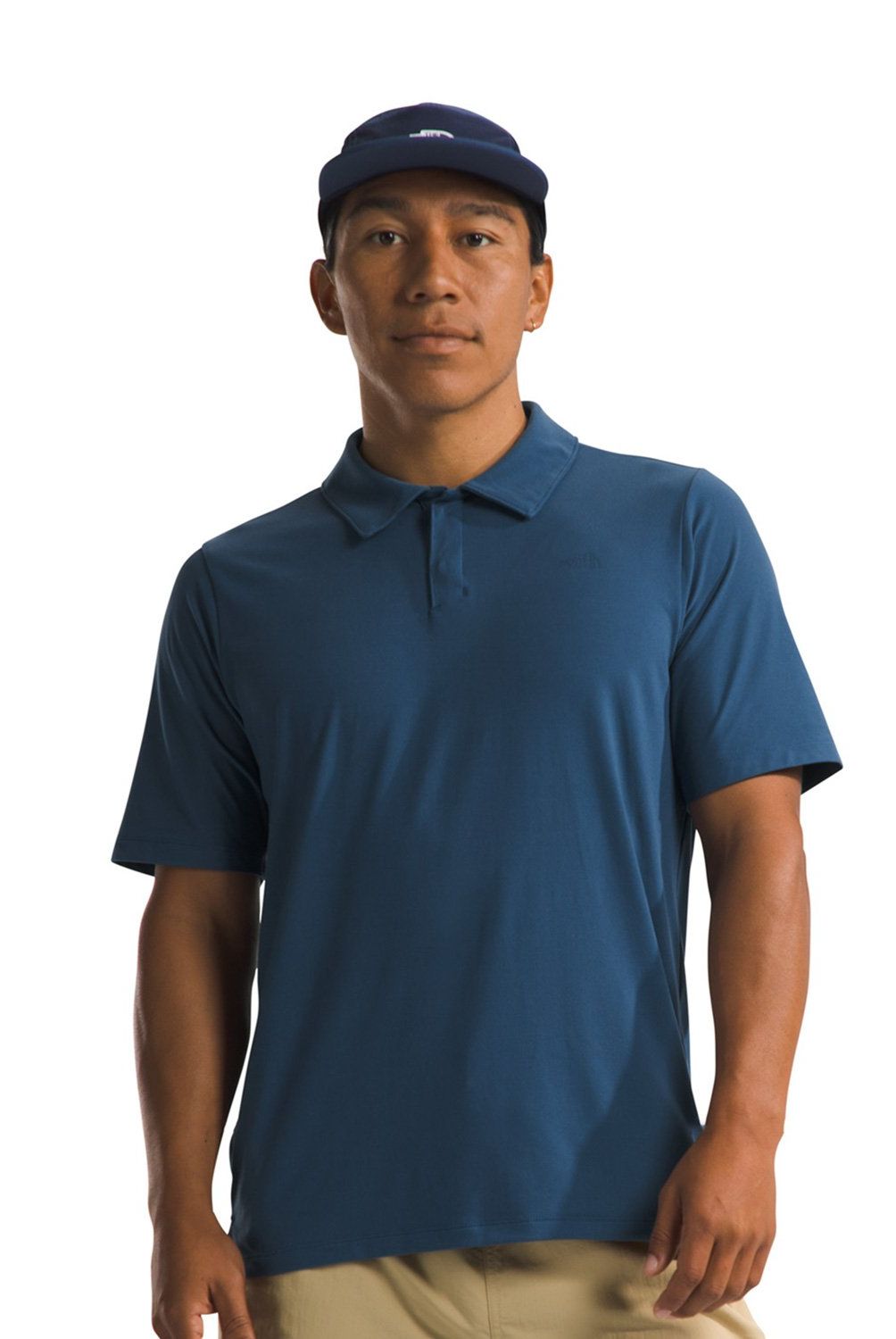 THE NORTH FACE - Polera Manga Corta Deportiva Dune Sky Polo Hombre The North Face
