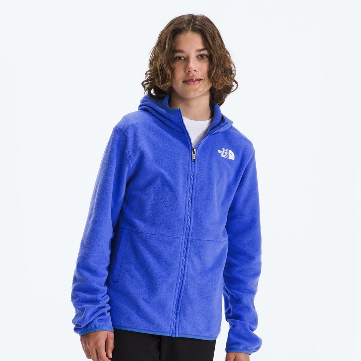 THE NORTH FACE - Polar Full Zipper Teen Glacier Niño The North Face