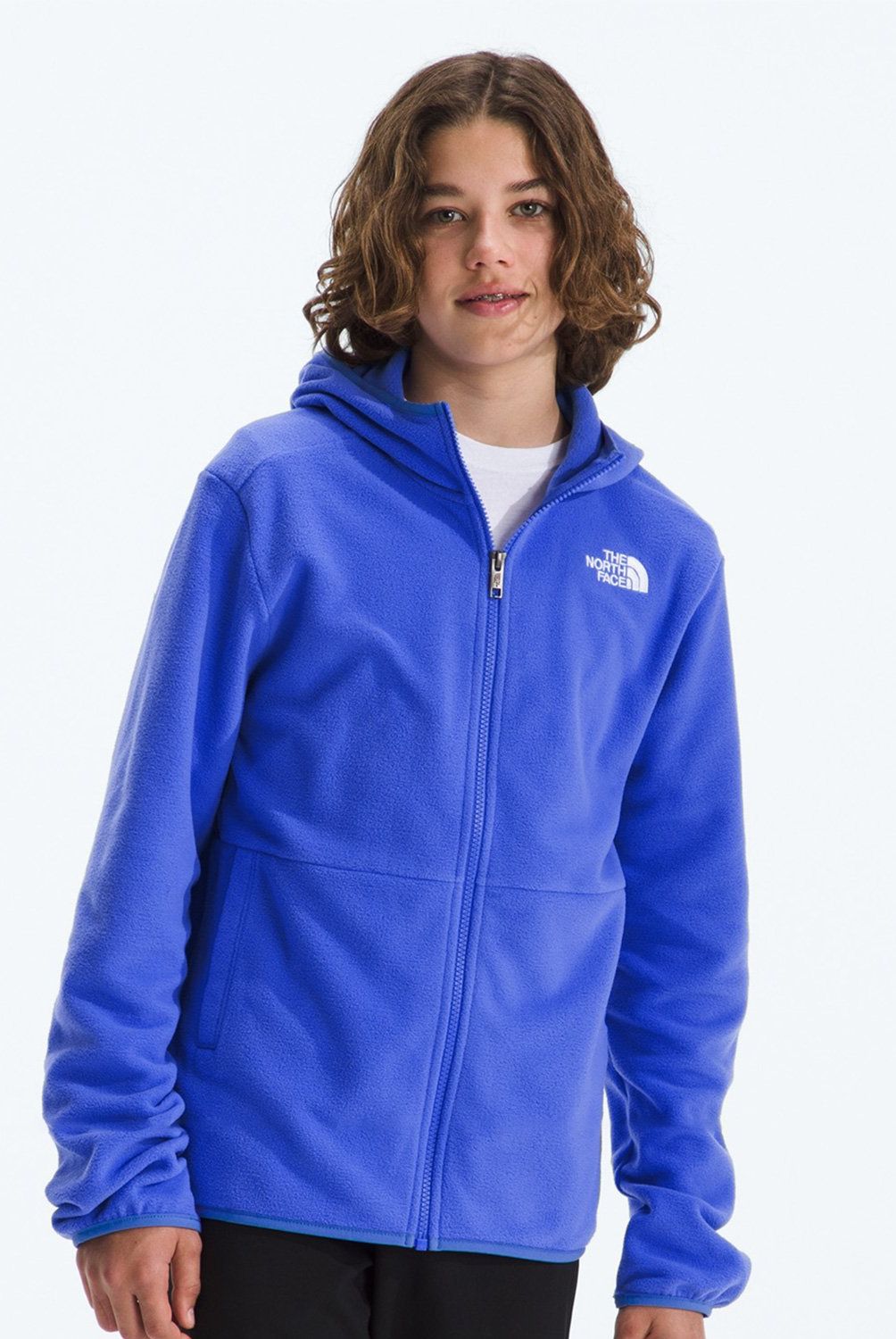 THE NORTH FACE - Polar Full Zipper Teen Glacier Niño The North Face