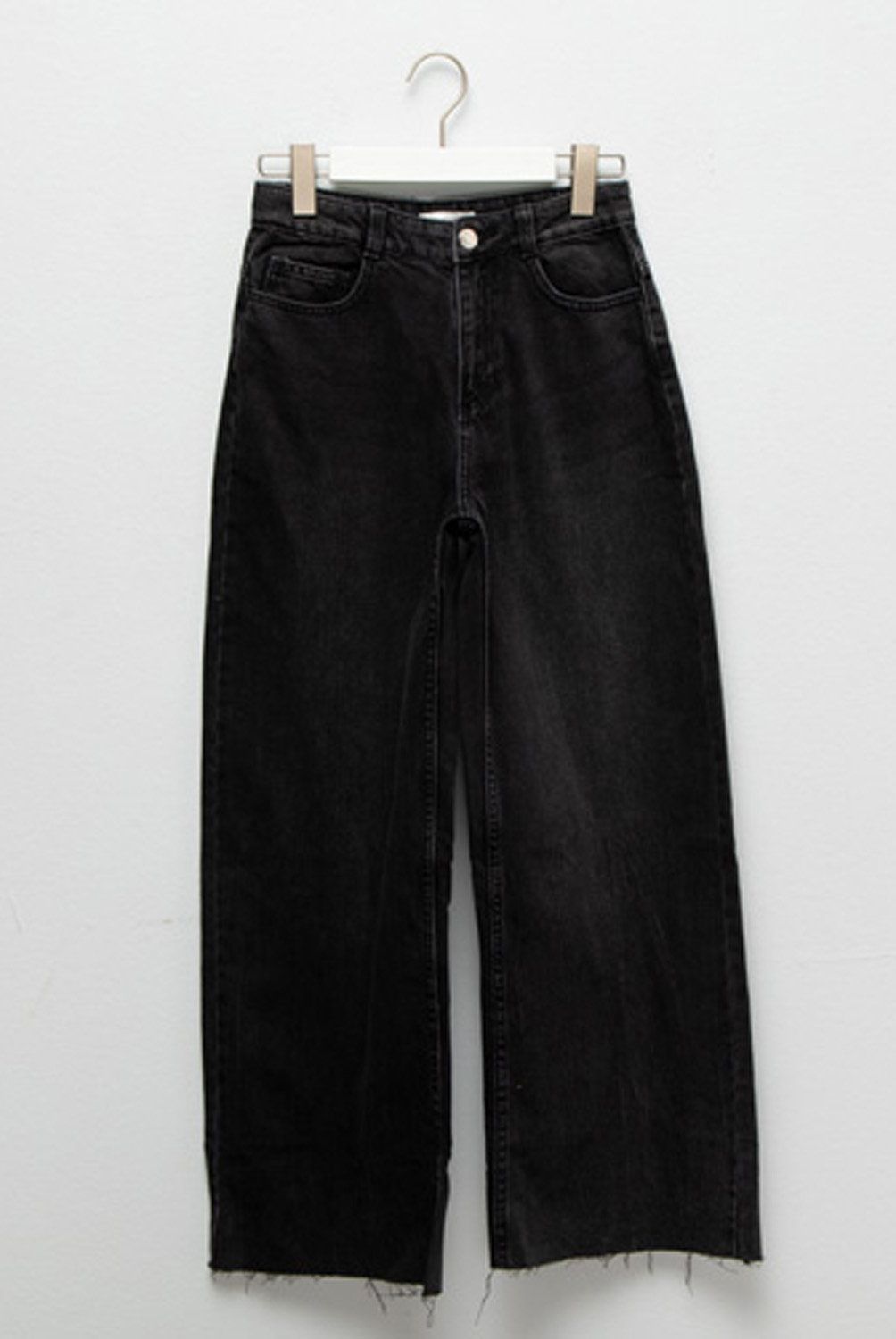 MANGO KIDS - Jeans Wideleg Bajo Deshilachado Niña Mango Kids