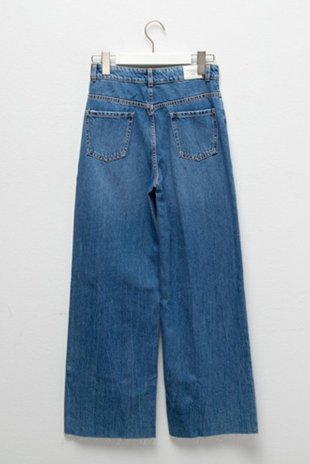 MANGO KIDS - Jeans Wideleg Bajo Deshilachado Niña Mango Kids