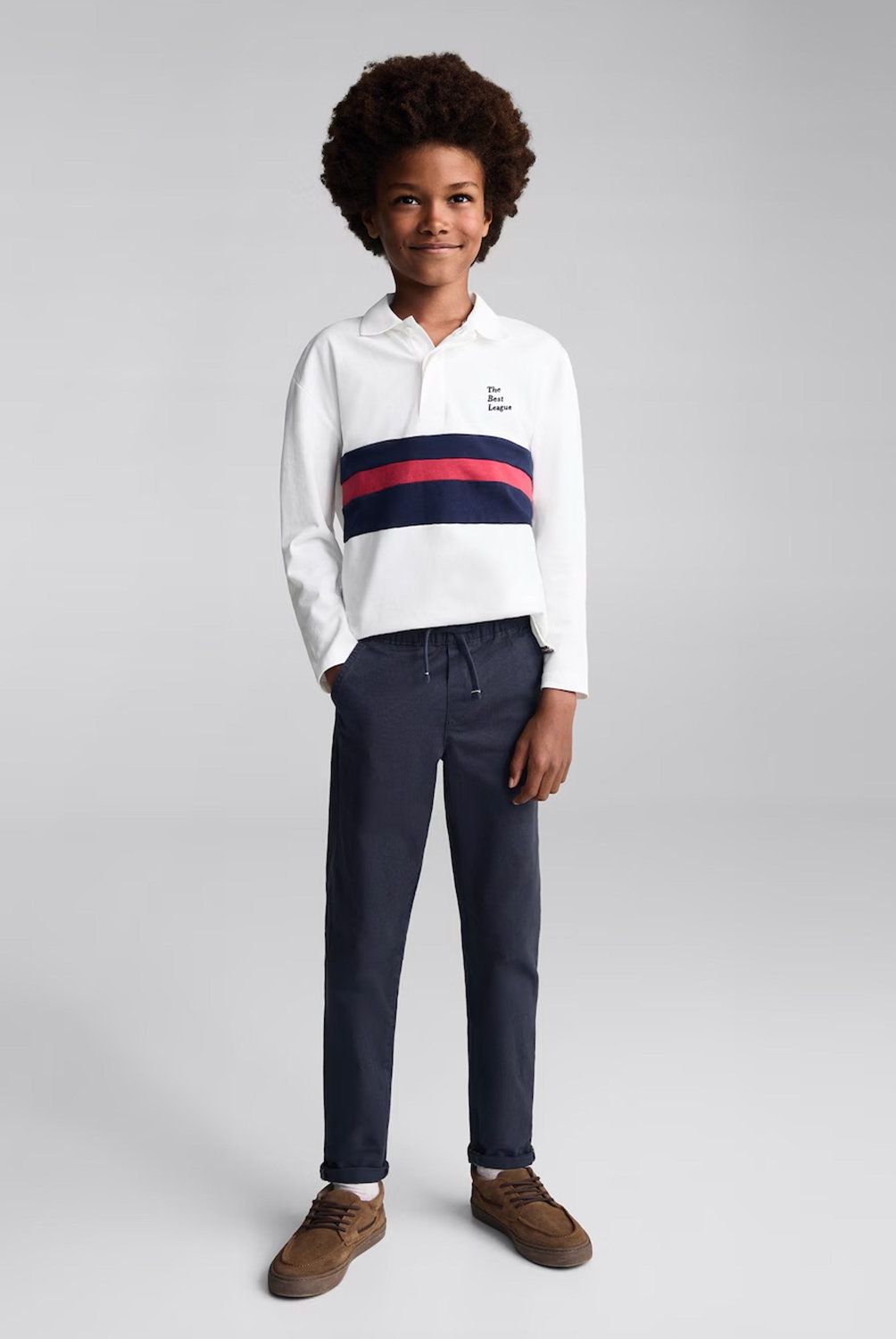 MANGO KIDS - Pantalón Cintura Elástica Niño Mango Kids