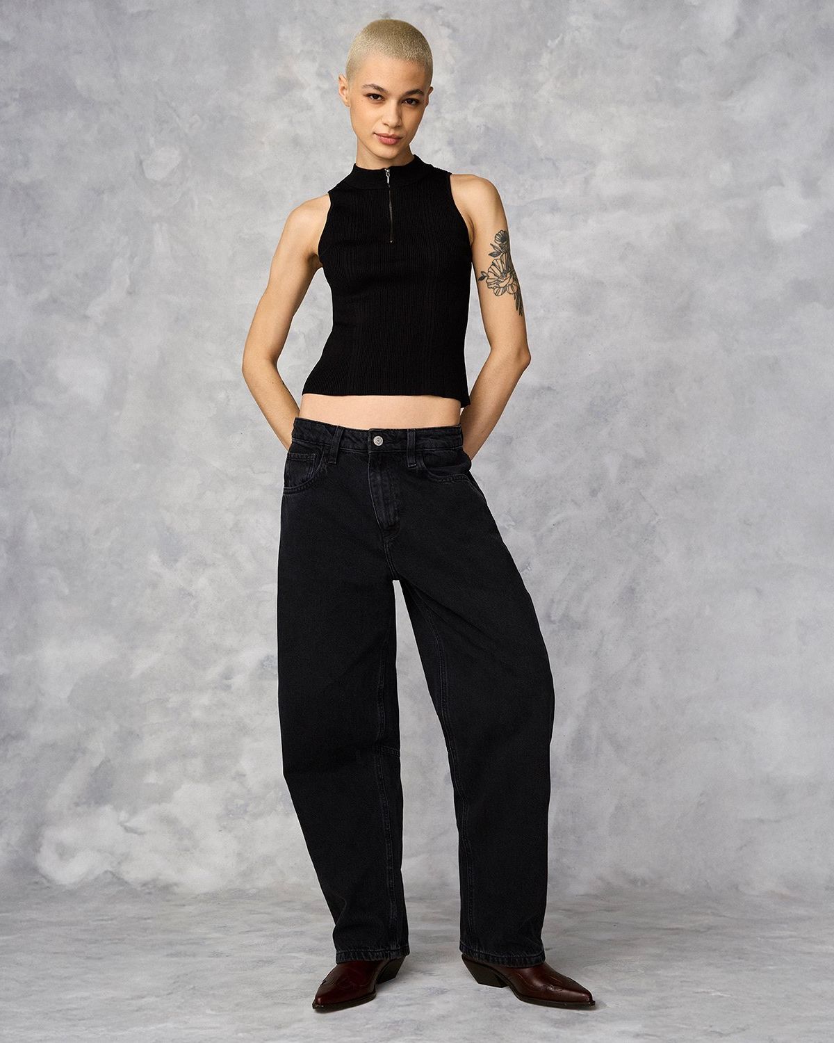 Fit Pantalon Canale Pantalones Anchos Pantalon Canale Mango MANGO