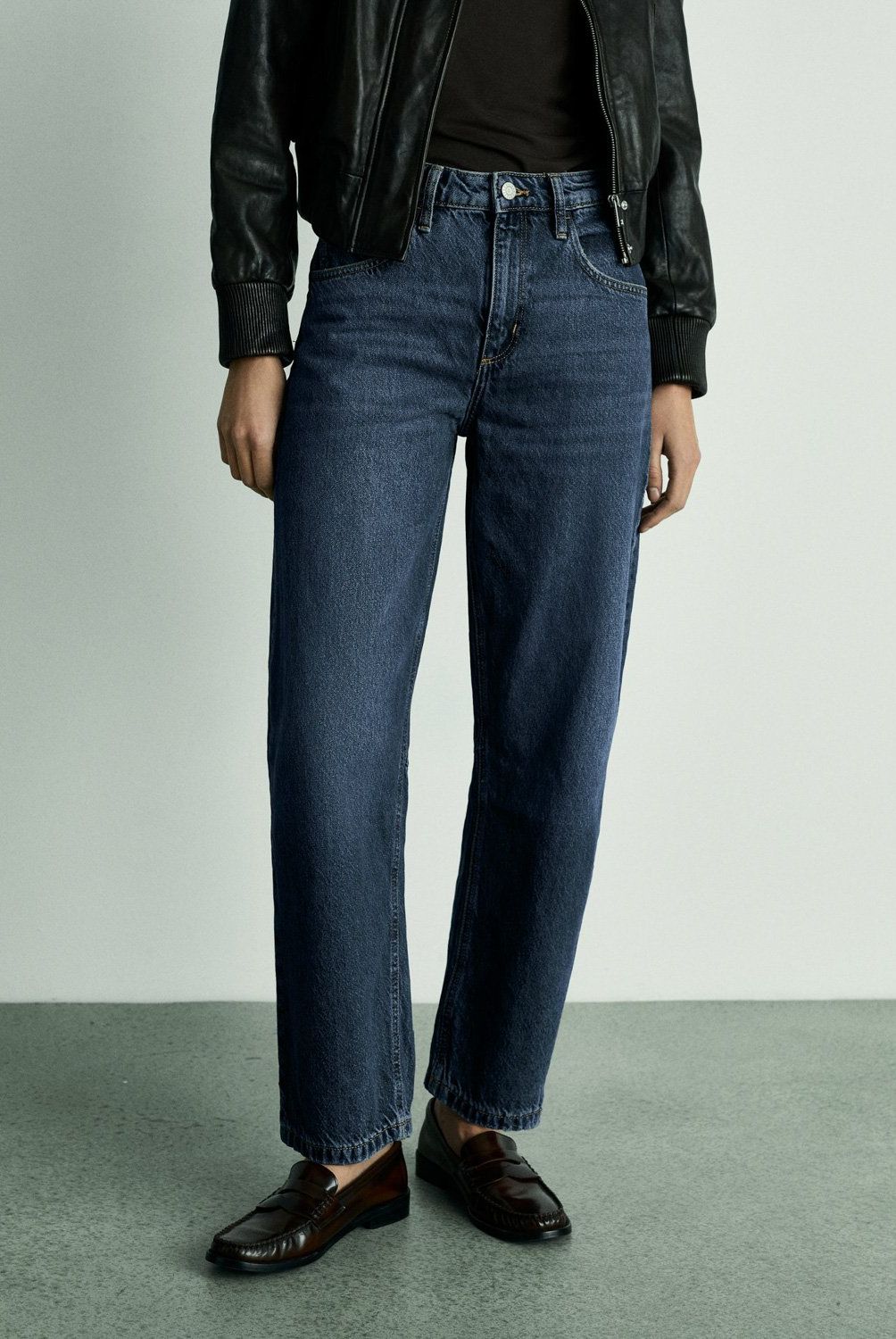 MANGO - Jeans Bet Balloon Tiro Alto Mujer Mango