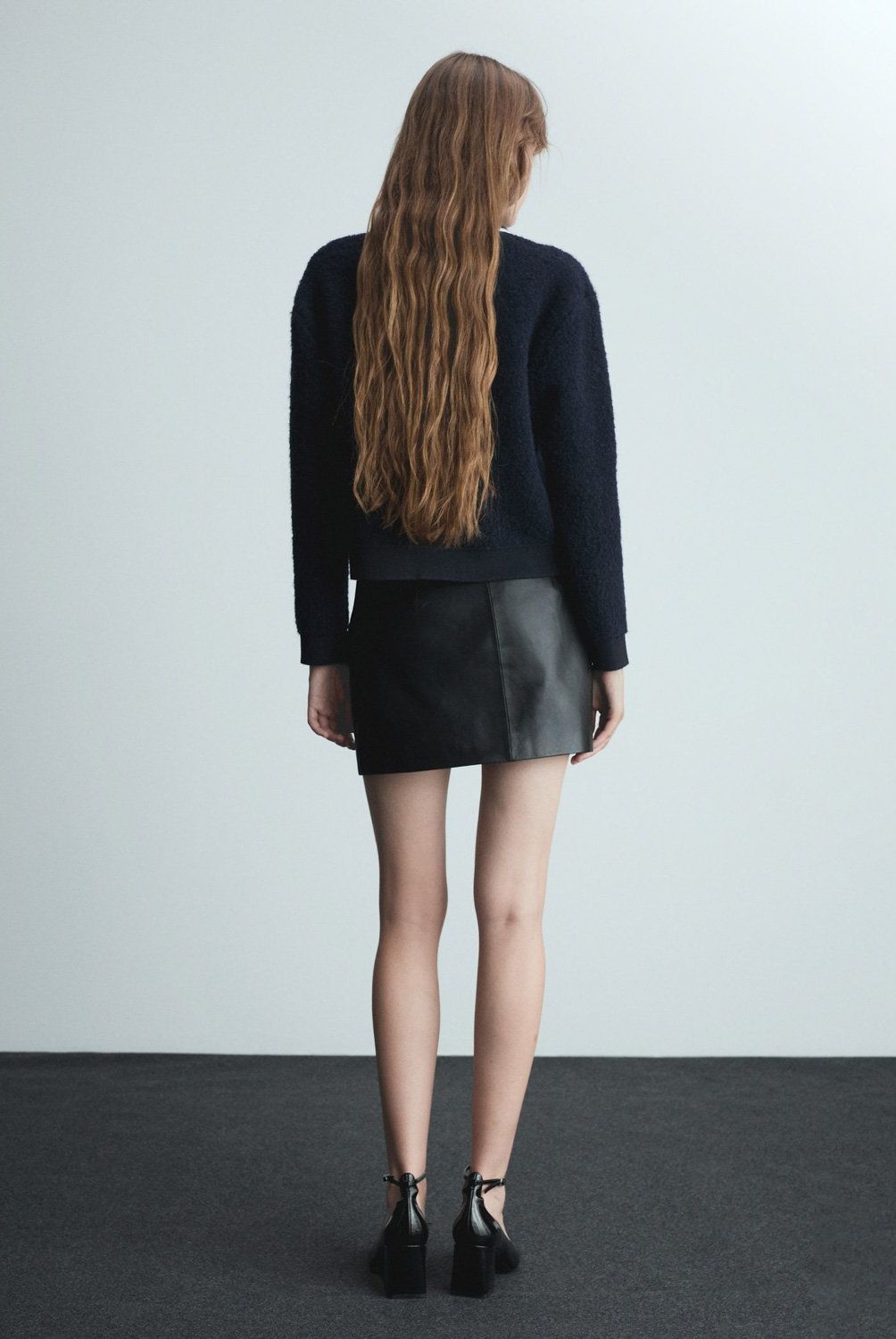 MANGO - Chaqueta Tweed Botones Mujer Mango