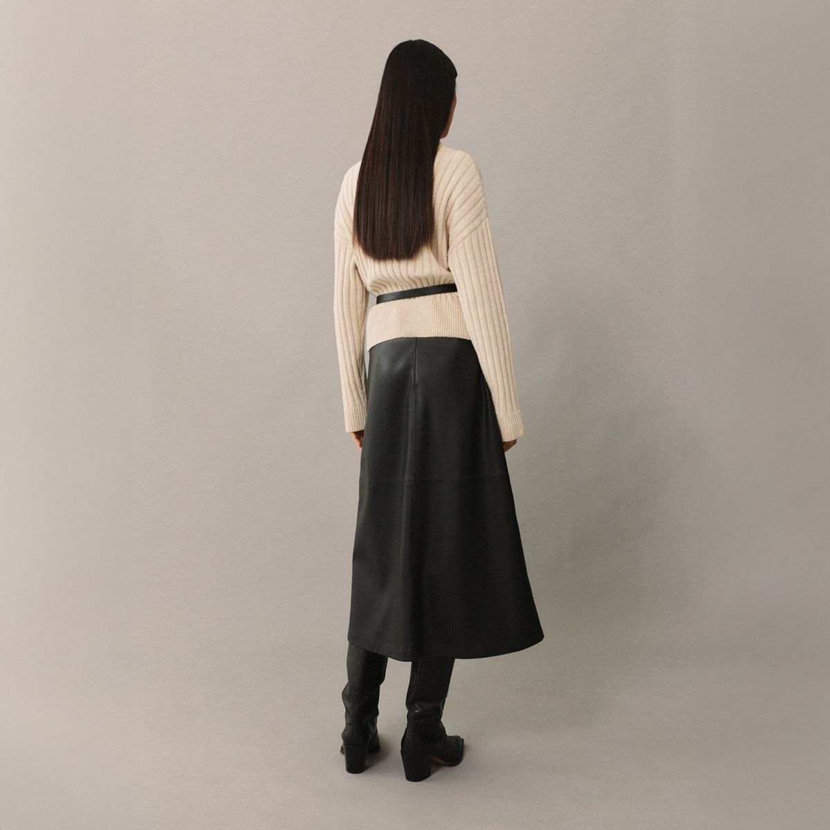 MANGO - Sweater Punto Canalé Mujer Mango