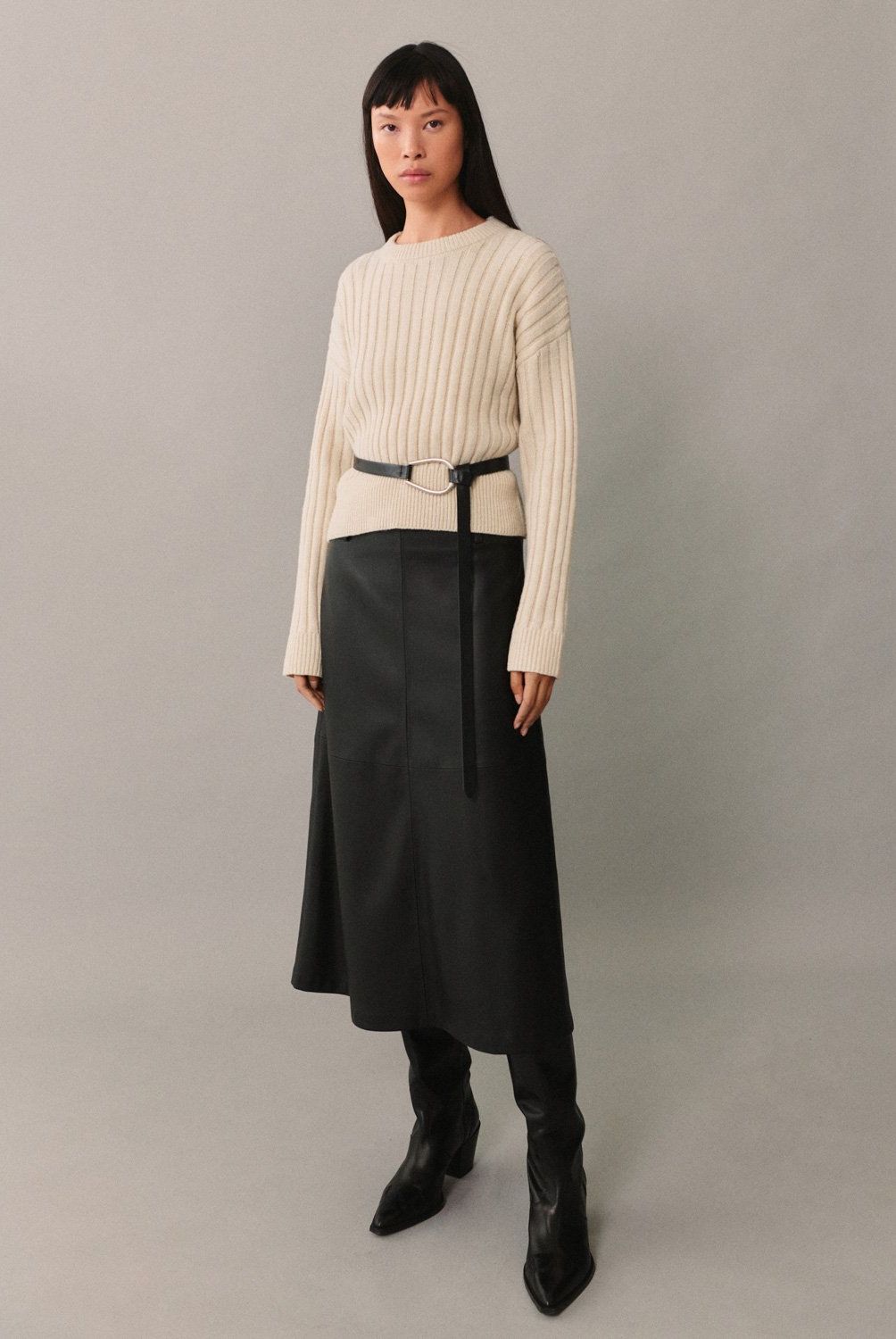 MANGO - Sweater Punto Canalé Mujer Mango