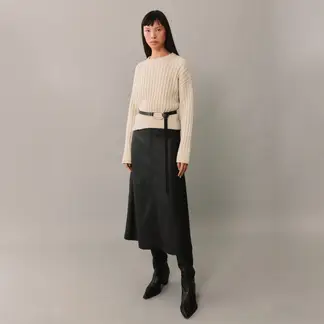 MANGO - Sweater Punto Canalé Mujer