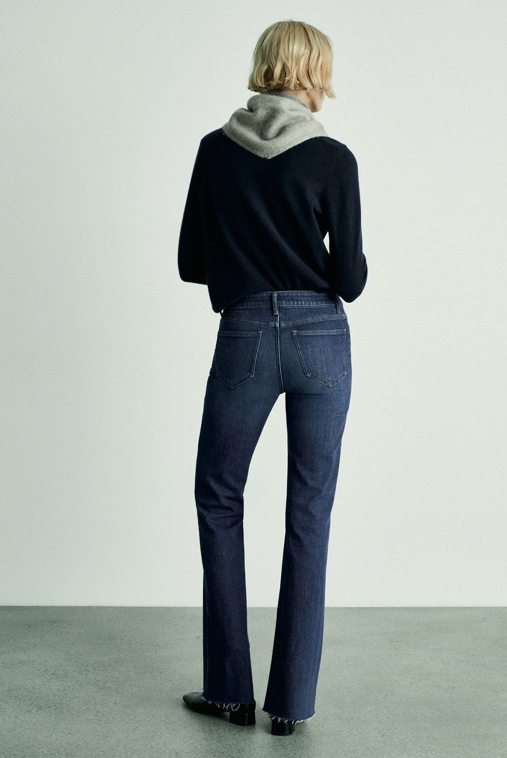 MANGO - Jeans Fiona Tiro Medio Flare Mujer Mango