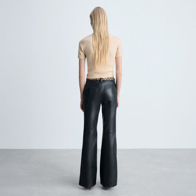 MANGO - Sweater Manga Corta Mujer Mango