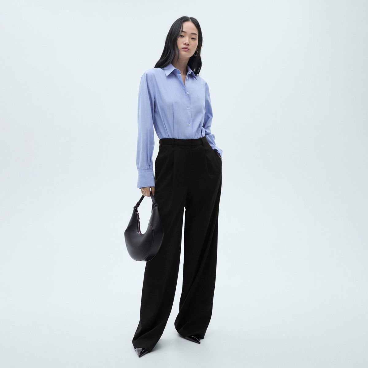 MANGO - Enterito Largo Diseño Combinado Mujer Mango