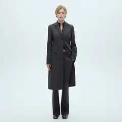 MANGO - Pantalón Traje Flare Mujer