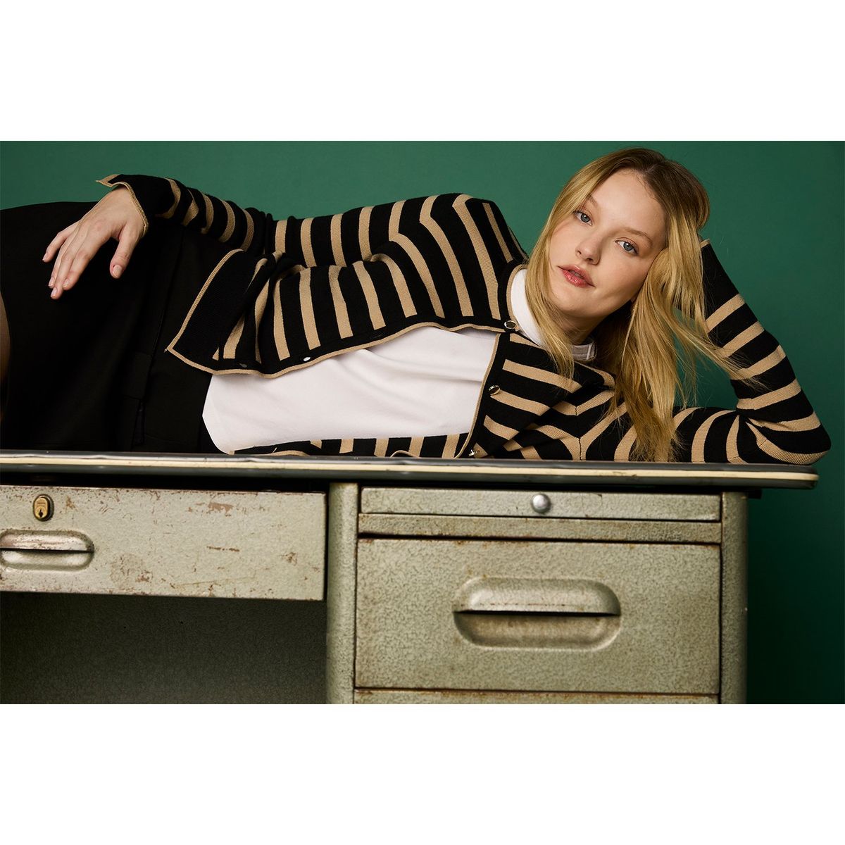 MANGO - Cárdigan Punto Botones Mujer Mango