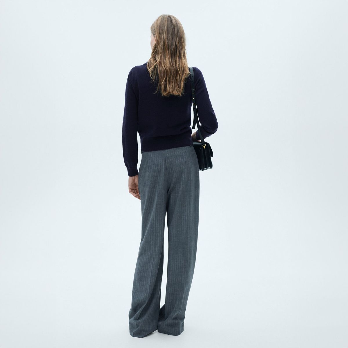 MANGO - Sweater Recto Cuello Redondo Mujer Mango