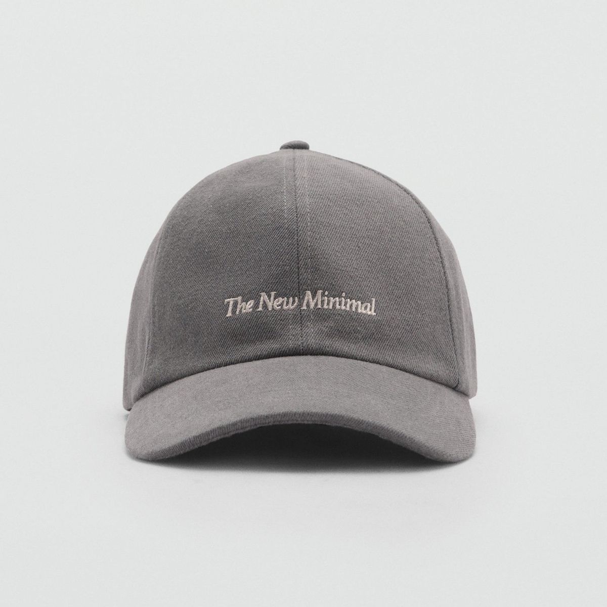 MANGO - Gorra Mensaje Bordado Mujer Mango