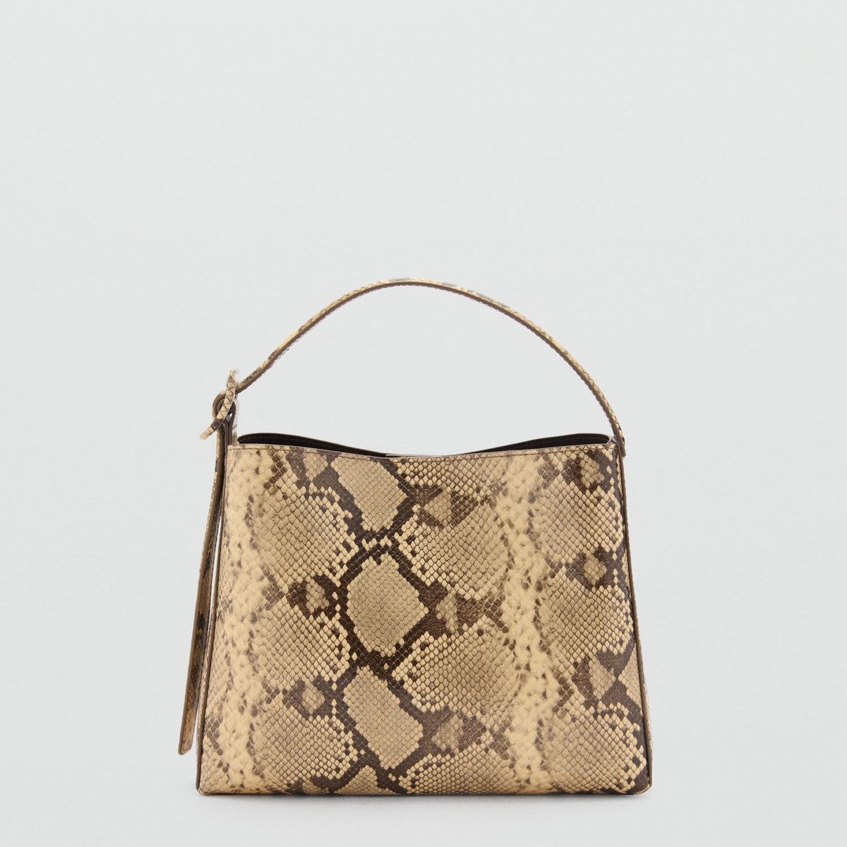 MANGO - Bolso Efecto Serpiente Mujer Mango