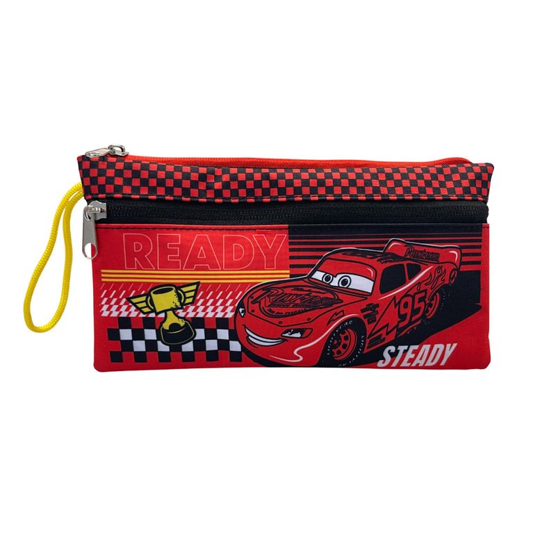 CARS - Estuche Doble Cierre Cars