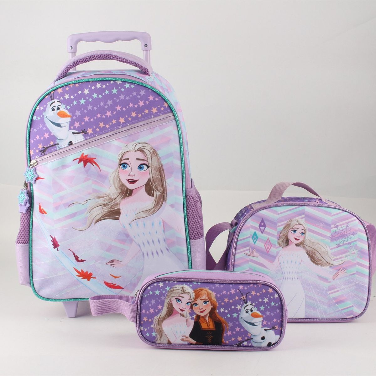 FROZEN - Set Promo Bts Con Ruedas 3 Piezas Frozen