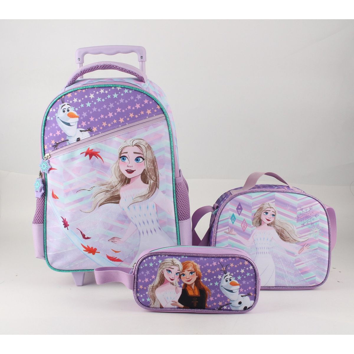 FROZEN - Set Promo Bts Con Ruedas 3 Piezas Frozen