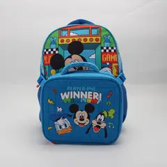 MICKEY MOUSE - Mochila Con Lonchera