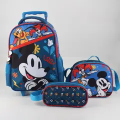 MICKEY MOUSE - Set Promo Bts Con Ruedas 3 Piezas