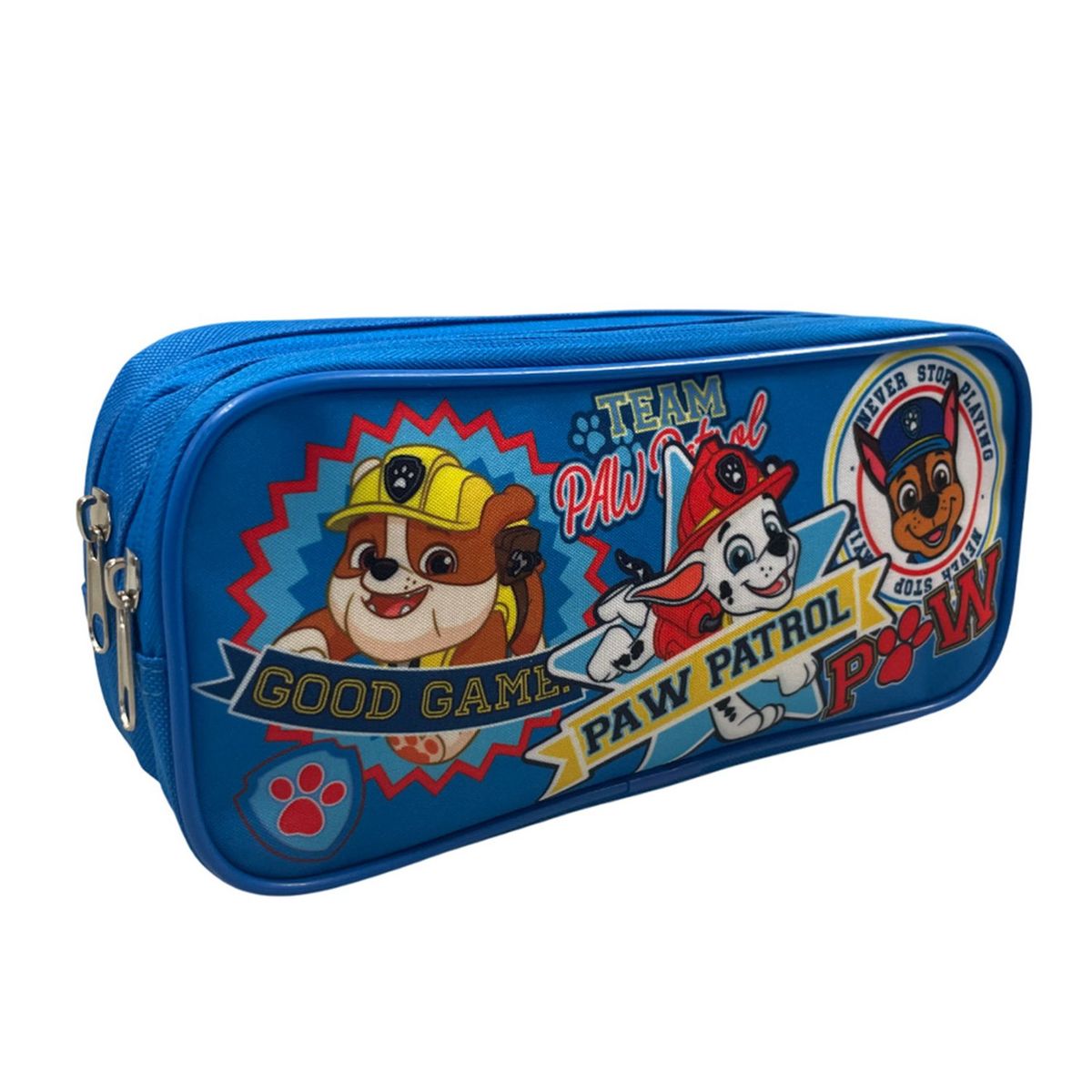 PAW PATROL - Estuche Satin Doble Cierre Paw Patrol