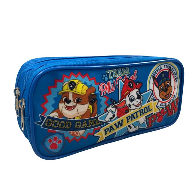 PAW PATROL - Estuche Satin Doble Cierre Paw Patrol