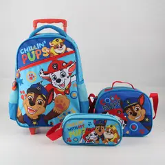 PAW PATROL - Set Promo Bts Con Ruedas 3 Piezas