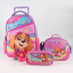 PAW PATROL - Set Promo Bts Con Ruedas 3 Piezas