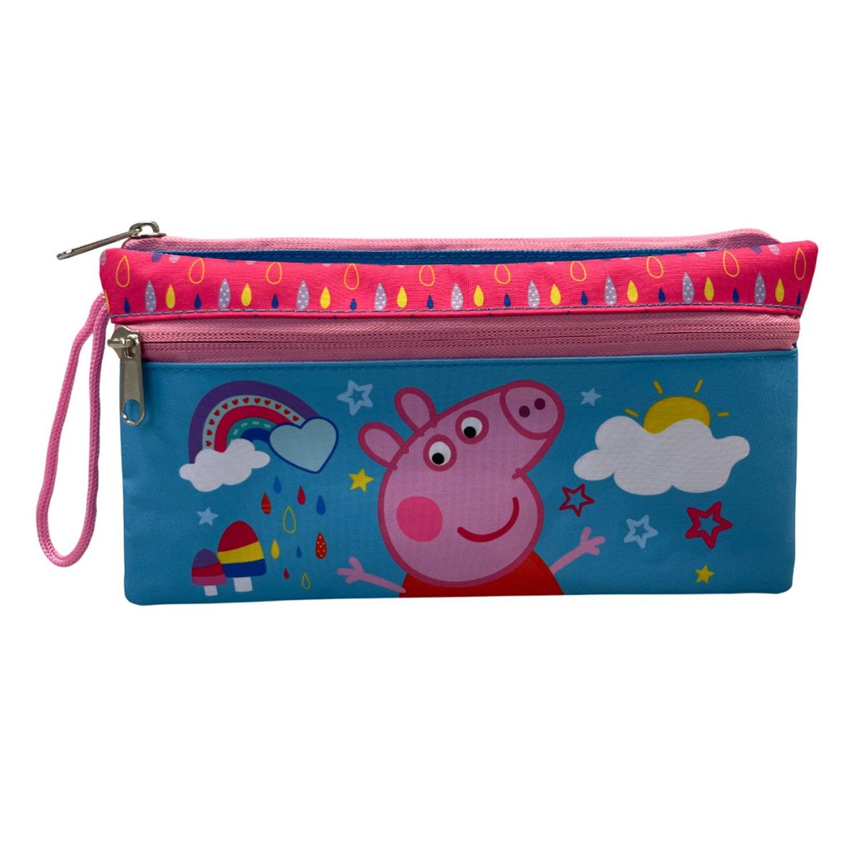 PEPPA PIG - Estuche Doble Cierre Peppa Pig
