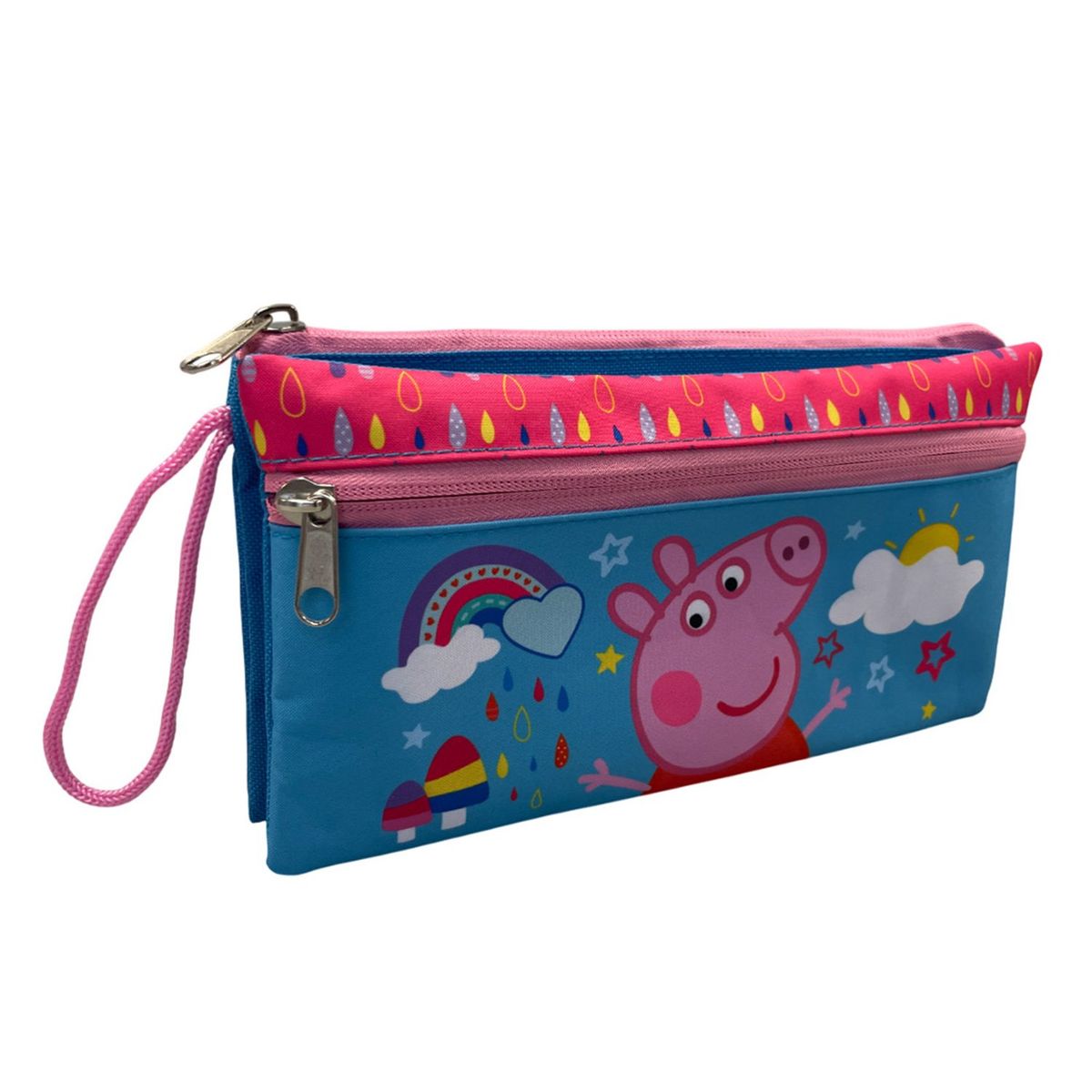 PEPPA PIG - Estuche Doble Cierre Peppa Pig