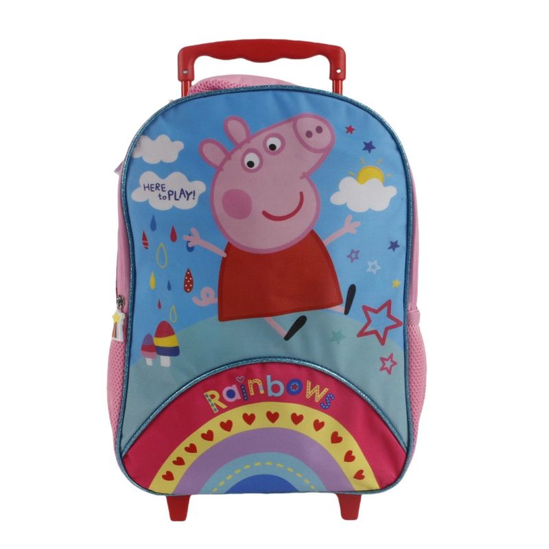 PEPPA PIG - Mochila Infantil Con Ruedas 15 Peppa Pig