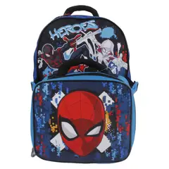 MARVEL - Mochila Con Lonchera Spiderman
