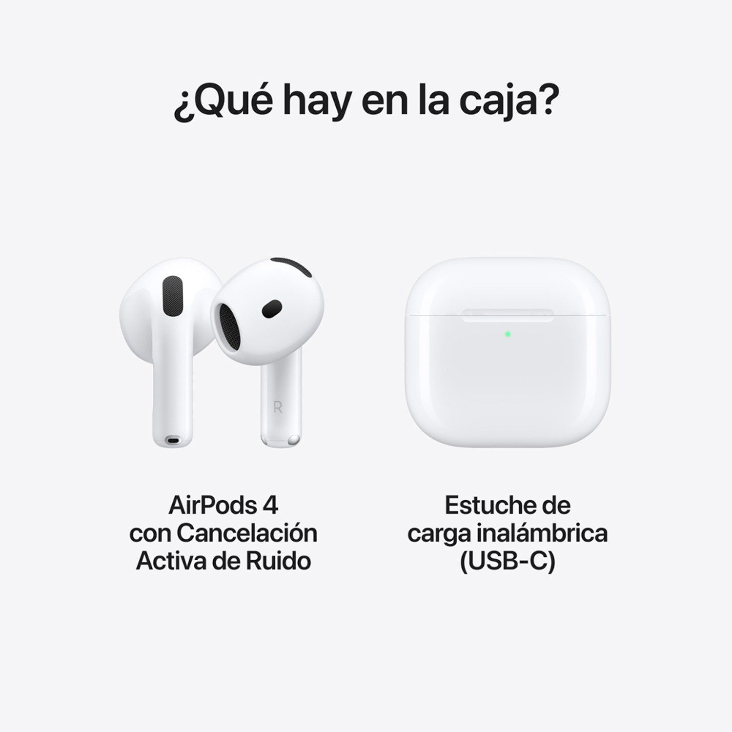 イヤホン Apple AirPods 4 ANC APPLE Apple AirPods 4 con Cancelación Activa de Ruido | Falabella
