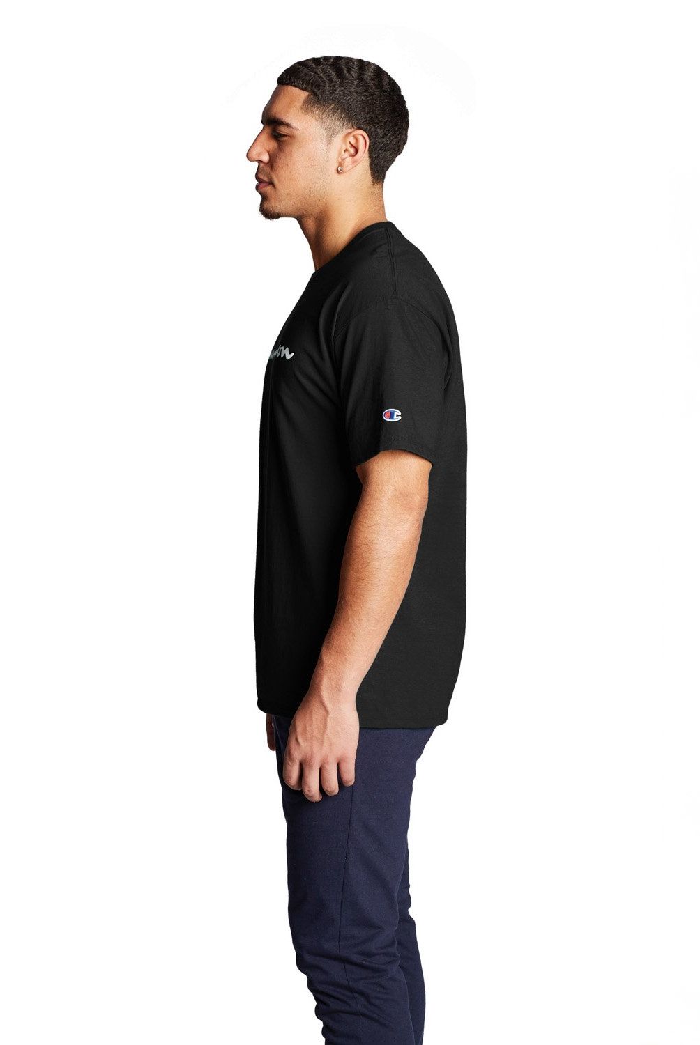 CHAMPION - Polera Manga Corta Algodón Hombre Champion