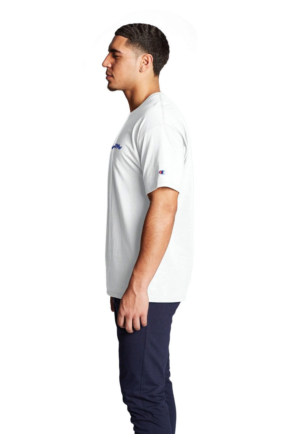 CHAMPION - Polera Manga Corta Algodón Hombre Champion