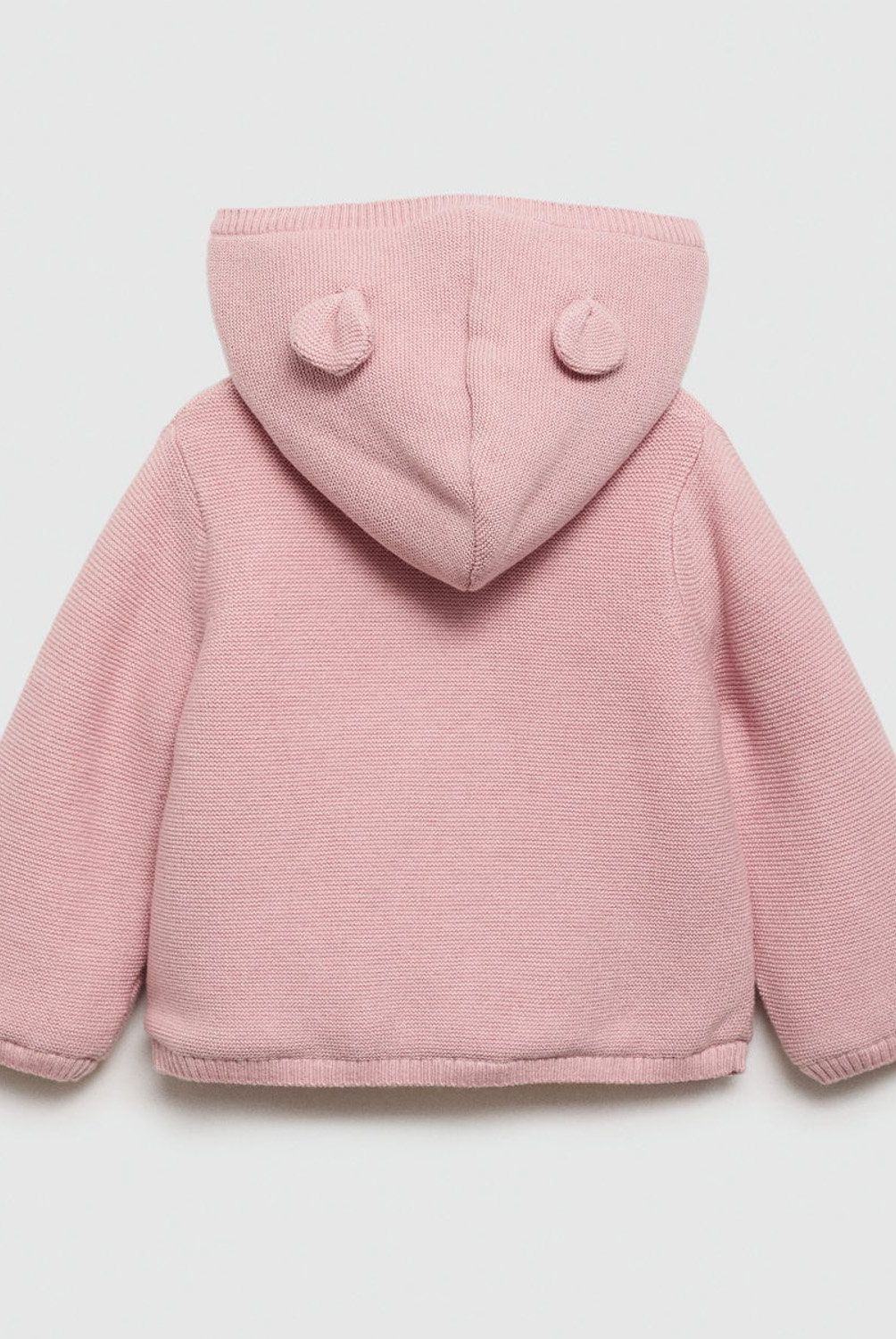 MANGO KIDS - Chaleco Borreguito Capucha Unisex Bebé Mango Kids