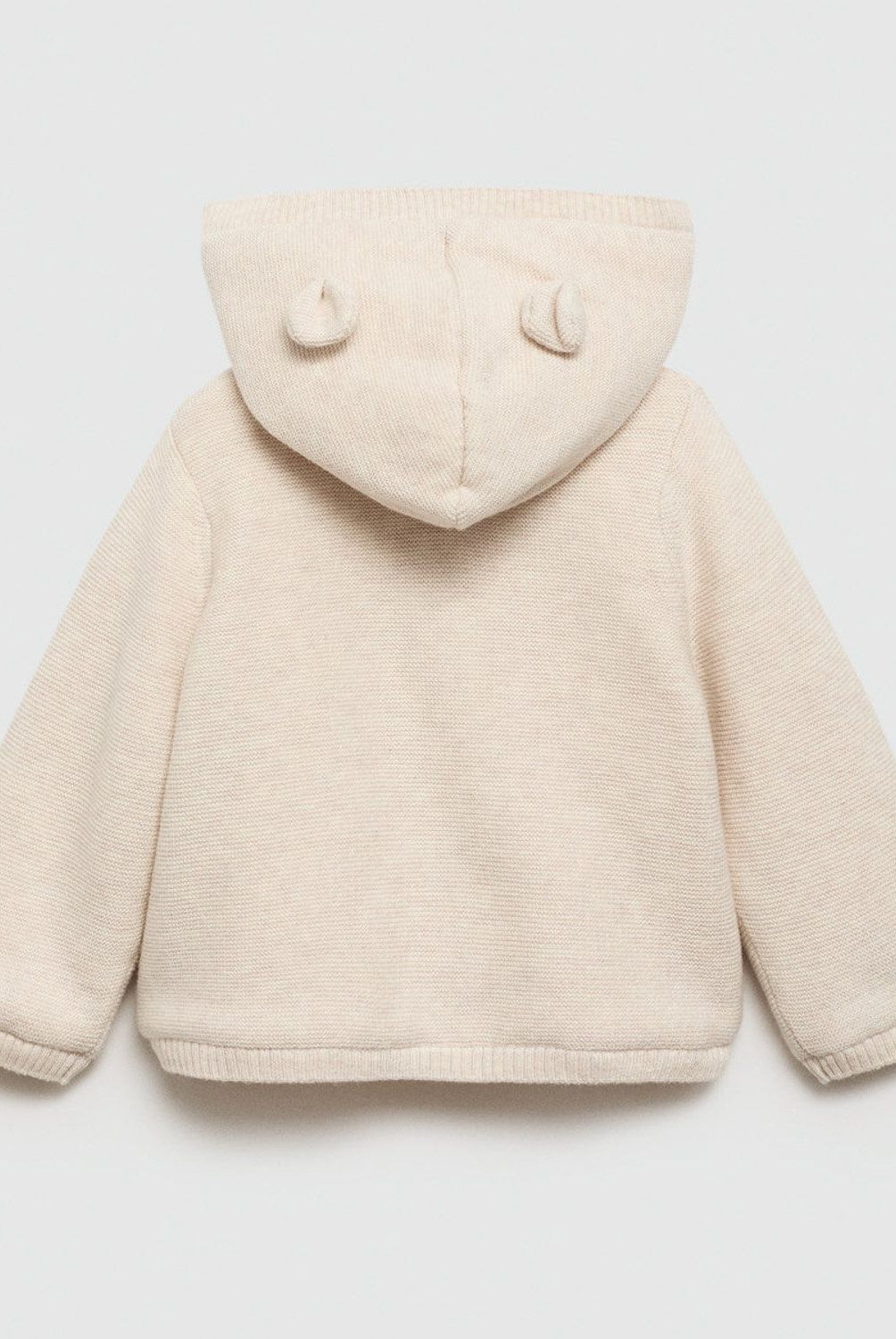 MANGO KIDS - Chaleco Borreguito Capucha Unisex Bebé Mango Kids