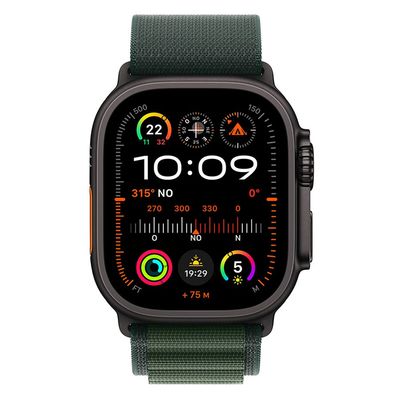 Imagen 2 del producto Watch Ultra2 (Gps+Cellular)-Caja de Titanio Negro de 49mm-Correa Loop -Talla L Verde Oscuro