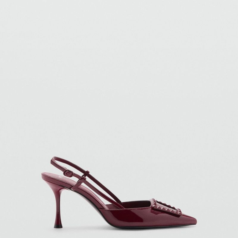 MANGO - Zapato Casual Mujer Rojo Mango