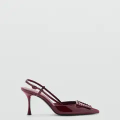 MANGO - Zapato Casual Mujer Rojo