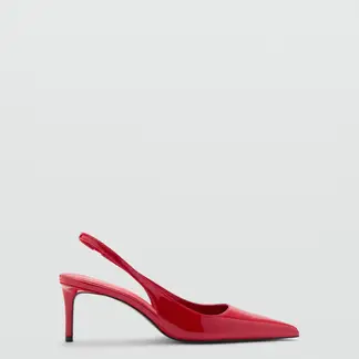 MANGO - Zapato Casual Mujer Rojo