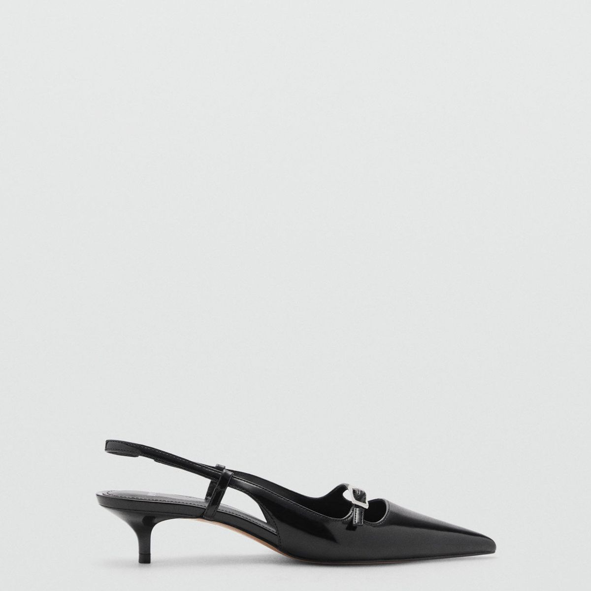 MANGO - Zapato Casual Mujer Negro Mango