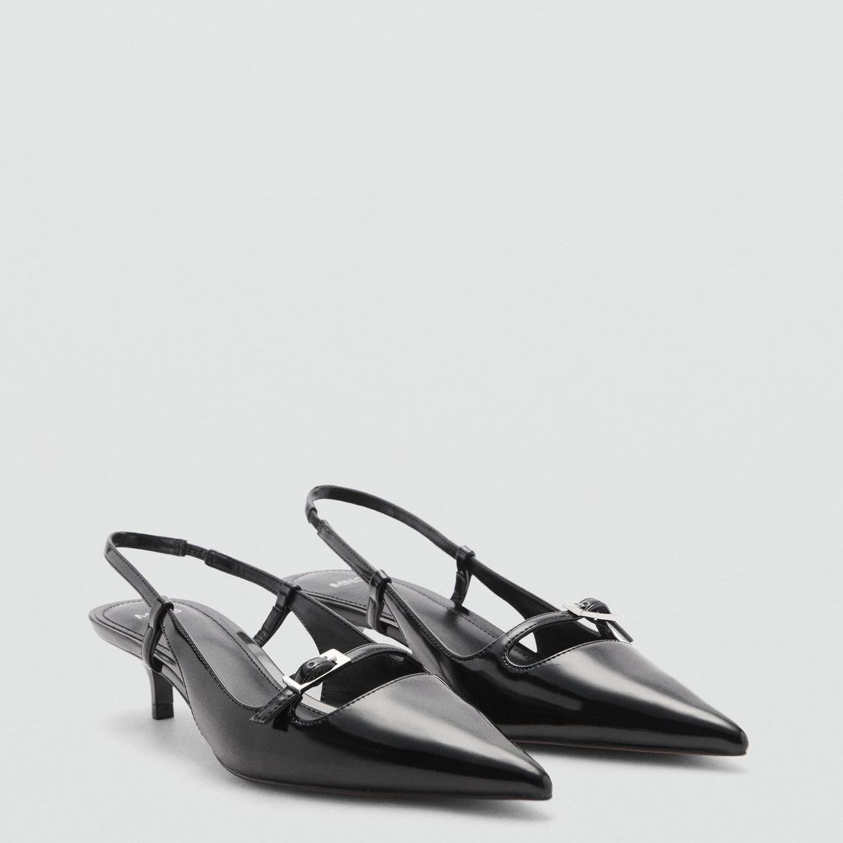 MANGO - Zapato Casual Mujer Negro Mango