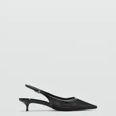 MANGO - Zapato Casual Mujer Negro