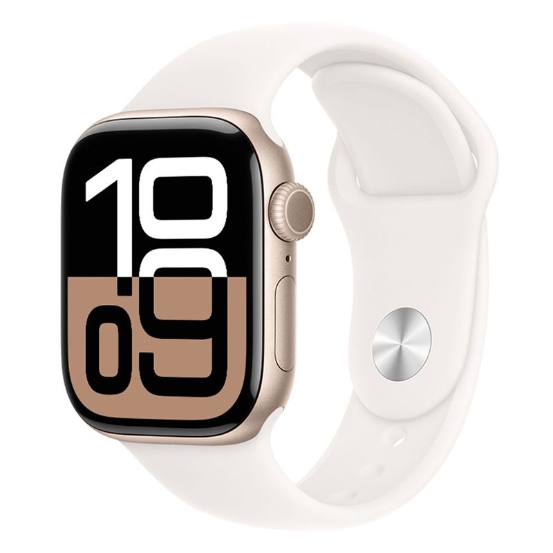 APPLE - Apple Watch Serie 10 (Gps)-Caja Aluminio 42mm-Correa Deportiva TallaS/M